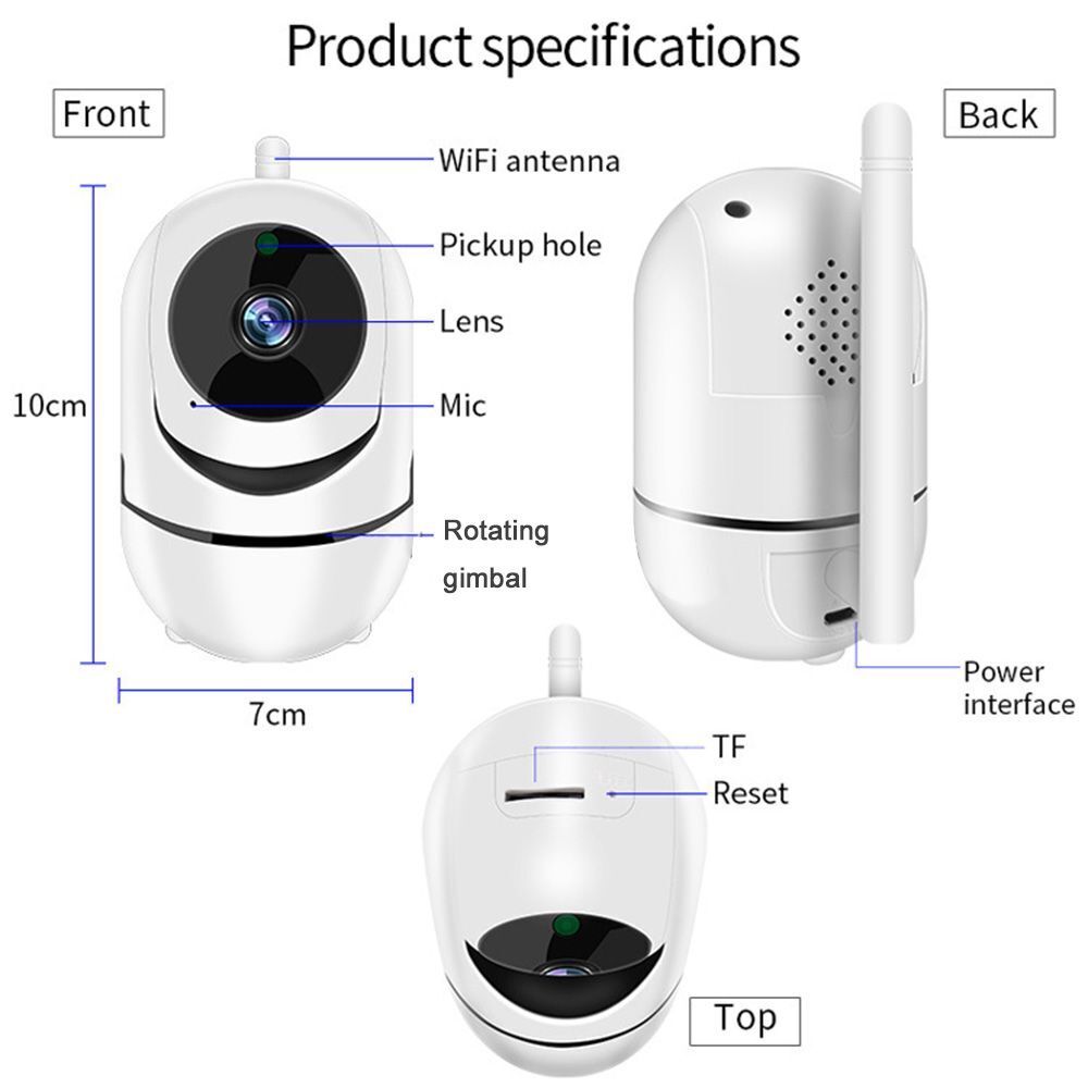 RESIGILAT - Camera de supraveghere Smart Wireless IP, model Y4A-ZA
