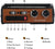Radio retro portabil FP-319BT, 6 în 1 – Casetofon, MP3, Bluetooth, USB/SD, FM/AM/SW, Negru
