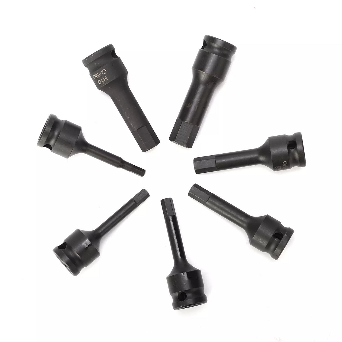 Set biti de impact Torx T20-T60, antrenare 1/2", 7 piese