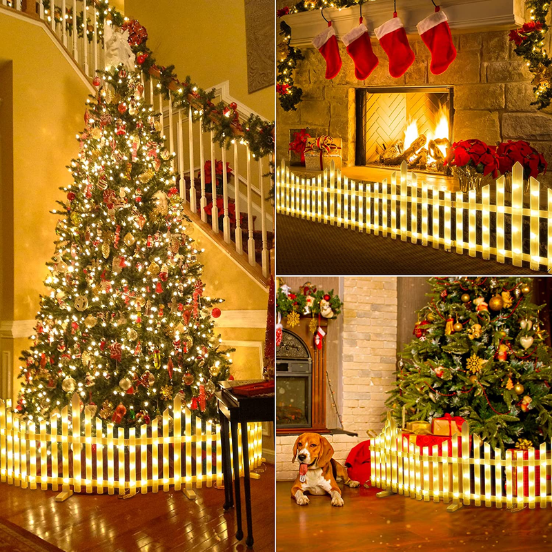 Gard decorativ cu leduri alb cald sau multicolor, 3 metri, 8 moduri de iluminare, 220W, pentru interior sau exterior