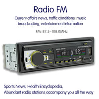 Radio Auto Digital Stereo cu Bluetooth și MP3, telecomanda, JSD-530 - imagine 10