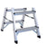 Scara aluminiu 3 trepte pliabila – usoara, stabila, antiderapanta, 150 kg