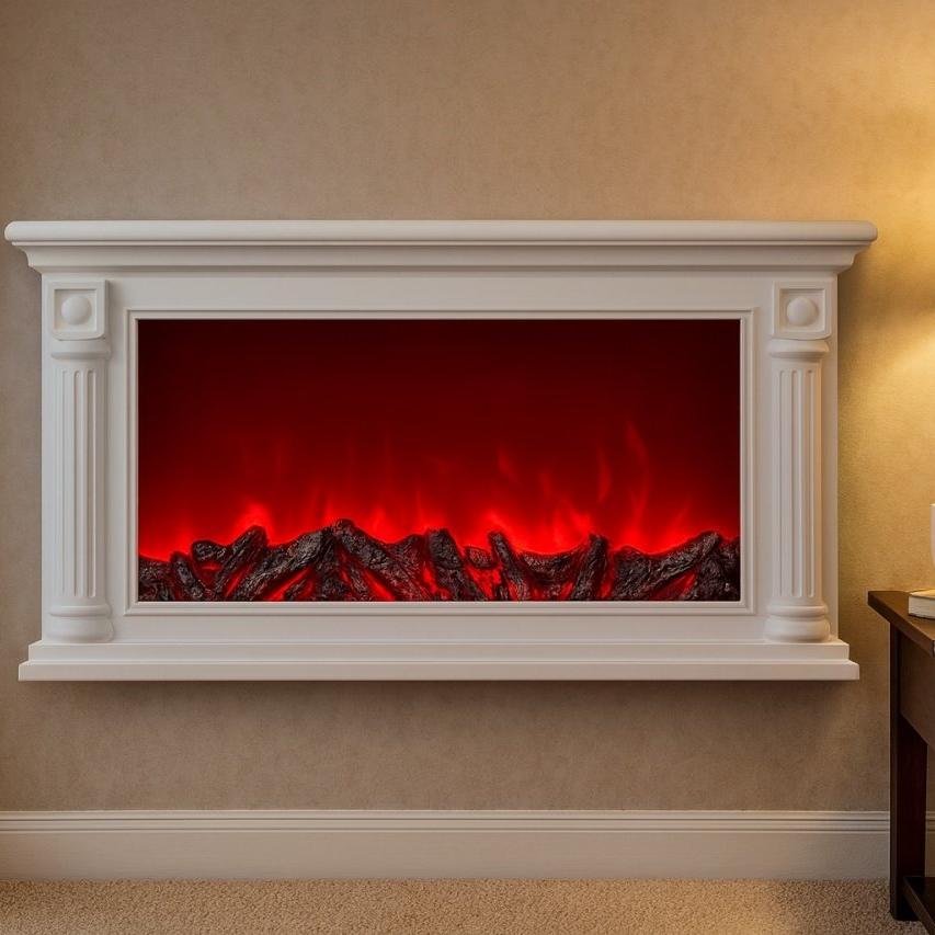 Semineu decorativ Bellamonte 64 x 27 cm