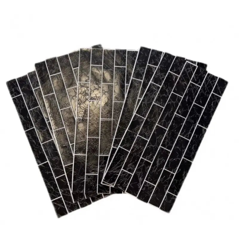 Tapet autoadeziv decorativ 30x60 model caramida neagra