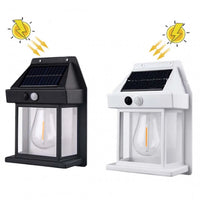 Lampa solara bec de perete LED cu senzor de miscare - imagine 4