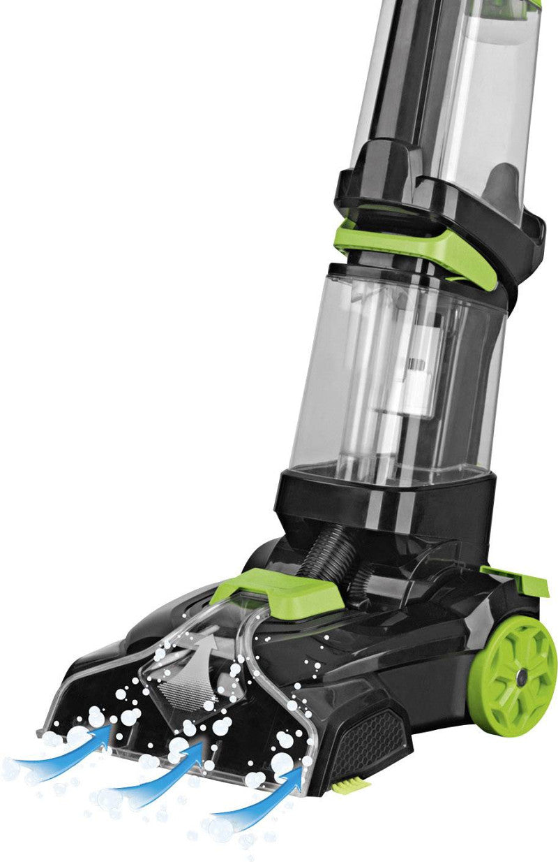 Aspirator Vertical 3 in 1 cu Spalare Injectie Apa si Abur 1200W – Fara Sac, 4L+4L, Silentios 36dB