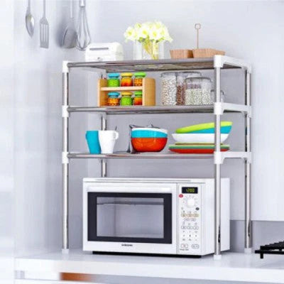 Etajera tip raft multifunctional pentru bucatarie sau baie 60x65x24cm