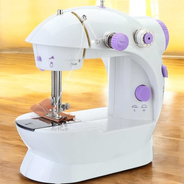 Mini masina de cusut electrica cu pedala + Accesorii
