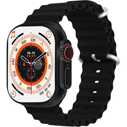Ceas Smartwatch 8 Ultra Watch, 2.0" IPS Full Touch, incarcare magnetica, apel Bluetooth, bratara, monitor de sanatate, unisex
