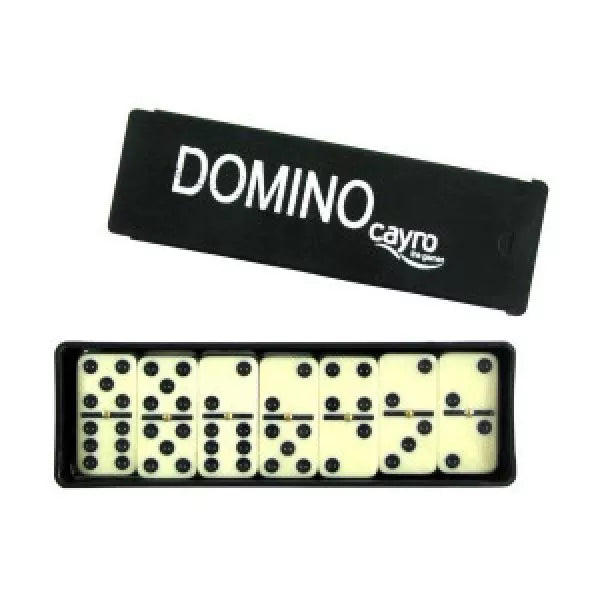Joc Domino Clasic Cayro 28 piese cu insertie de metal