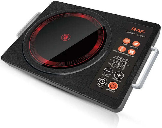 Plita Electrica cu Control Tactil, Plita de Gatit cu Incalzire Radianta Infrarosu, 3500W