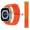 Ceas Smartwatch Z69 Ultra Watch, ecran 2.0", 2 curele, incarcare wireless