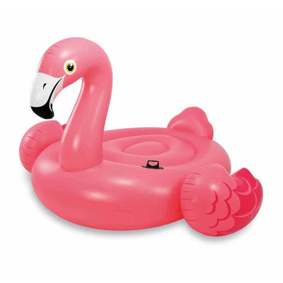 Saltea gonflabila pentru plaja, Intex Flamingo Ride-On