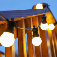 Ghirlanda luminoasa pentru gradina 5m, 10m sau 20m, lumina calda (3000 K), protectie IP44, 20/40 becuri LED - imagine 2