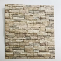 Tapet 3D caramizi retro, auto-adeziv pentru interior, 70 x 77 cm - imagine 5