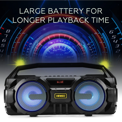 Boxa bluetooth 5.0 portabila KM-S1 putere 10W stereo cu LED-uri