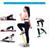 Set antrenament 5 benzi elastice fitness, yoga, pilates, aerobic, exercitii fizice