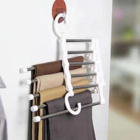 Set 2 x umeras organizator pantaloni, in cascada - imagine 2
