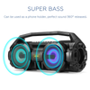 Boxa bluetooth 5.0 portabila KM-S1 putere 10W stereo cu LED-uri