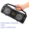 Boxa bluetooth 5.0 portabila KM-S1 putere 10W stereo cu LED-uri