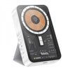 Baterie externa, compatibila MagSafe, Magnetica, Wireless, 10000mAh, suport pliabil, transparenta, HOCO Q10A