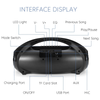 Boxa bluetooth 5.0 portabila KM-S2 putere 10W stereo cu LED-uri