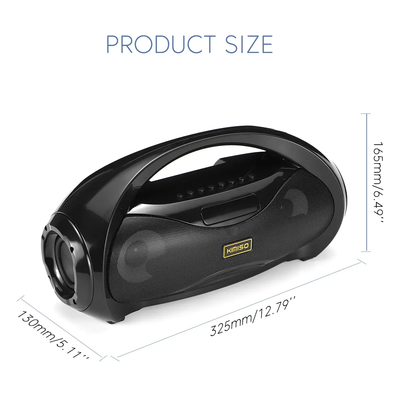 Boxa bluetooth 5.0 portabila KM-S2 putere 10W stereo cu LED-uri