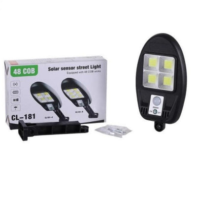 Lampa cu panou solar, 48 LED COB, CL 181-4