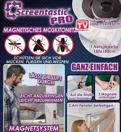 Plasa magnetica anti tantari, Screentastic Pro