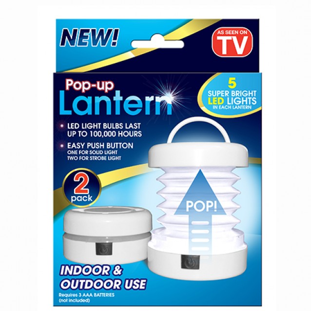 Set 4 felinare pliabile Pop-up Lantern