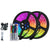 Banda LED RGB 150 de LED-uri, cu telecomanda, 5m