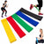 Set antrenament 5 benzi elastice fitness, yoga, pilates, aerobic, exercitii fizice