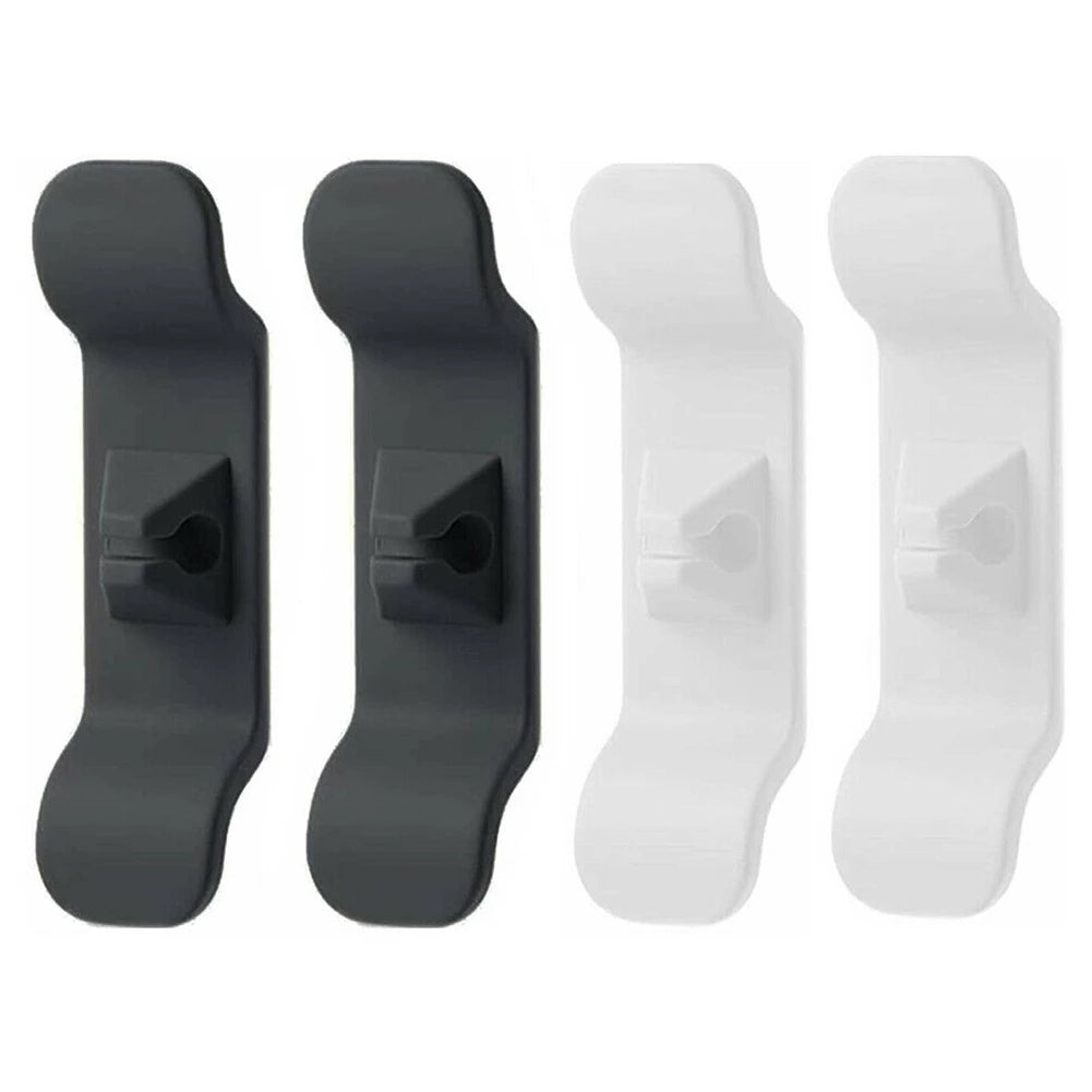 Set 6 suporturi organizatoare cabluri, autoadeziv, tip clema