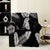Husa fotoliu din bumbac elastic 90-140 cm