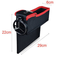 Buzunar organizator auto cu ventilator si suport pahar - imagine 2