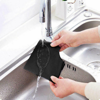 Set 4 folii detasabile de protectie pentru aragaz, usor de spalat, din teflon - imagine 5