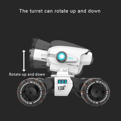 Tanc cu tun de apa Mecha Guardian, cu telecomanda, control prin gesturile mainii, rotire 360 grade