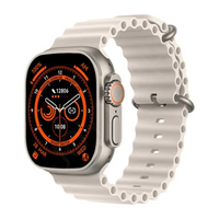 Ceas inteligent SmartWatch Z68 Ultra, compatibil cu orice telefon, apel Bluetooth, incarcator wireless, metal - imagine 4