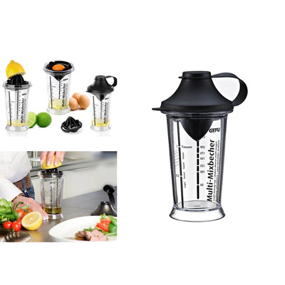 Recipient gradat multifunctional cu capac, Multi Mixbecher
