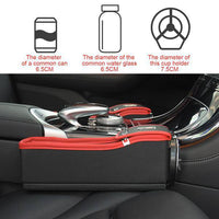 Buzunar organizator auto cu ventilator si suport pahar - imagine 4