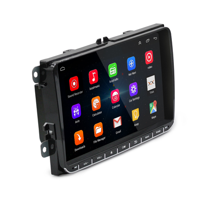 Navigatie auto Android pentru VW, Seat, Skoda , 9 inch, touchscreen, Bluetooth, Wi-Fi, 1080p Full HD, suporta camera marsarier