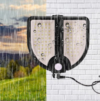 Lampa solara 90 LED, senzor de miscare, telecomanda - imagine 3