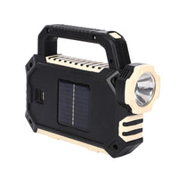 Lanterna cu lampa solara 6 LED COB, 1200 mAh, USB - imagine 2