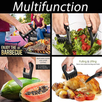 Set 2 gheare pentru carne si preparate pulled pork 11 x 11 x 2,5 cm, Bear Paws - imagine 9