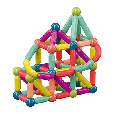 Joc creativ, constructii magnetice sticks building 36 de piese