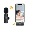 Microfon wireless K8 tip lavaliera, conector USB tip C/iPhone