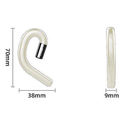 Casca wireless pentru alergare, cu conductie osoasa, Amoi S10, Bluetooth 4.2