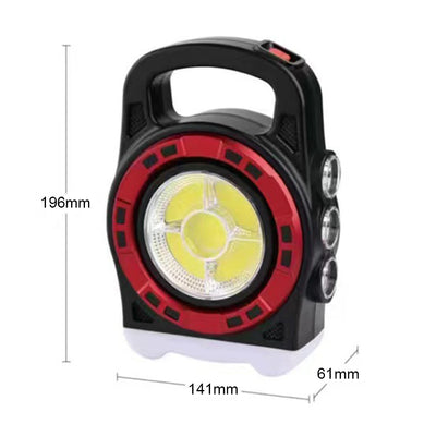 Lanterna solara LED 20W, 3 moduri iluminare