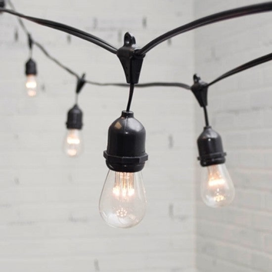 Ghirlanda luminoasa gradina sau terasa, interconectabila, fasung E27, IP65, 220V