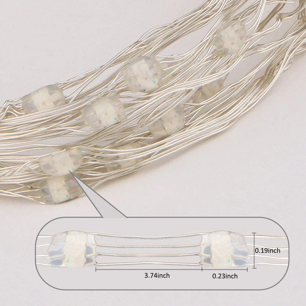 Instalatie Craciun Led-uri RGB, Smart APP, telecomanda, USB, jocuri de lumini in functie de ritm muzica